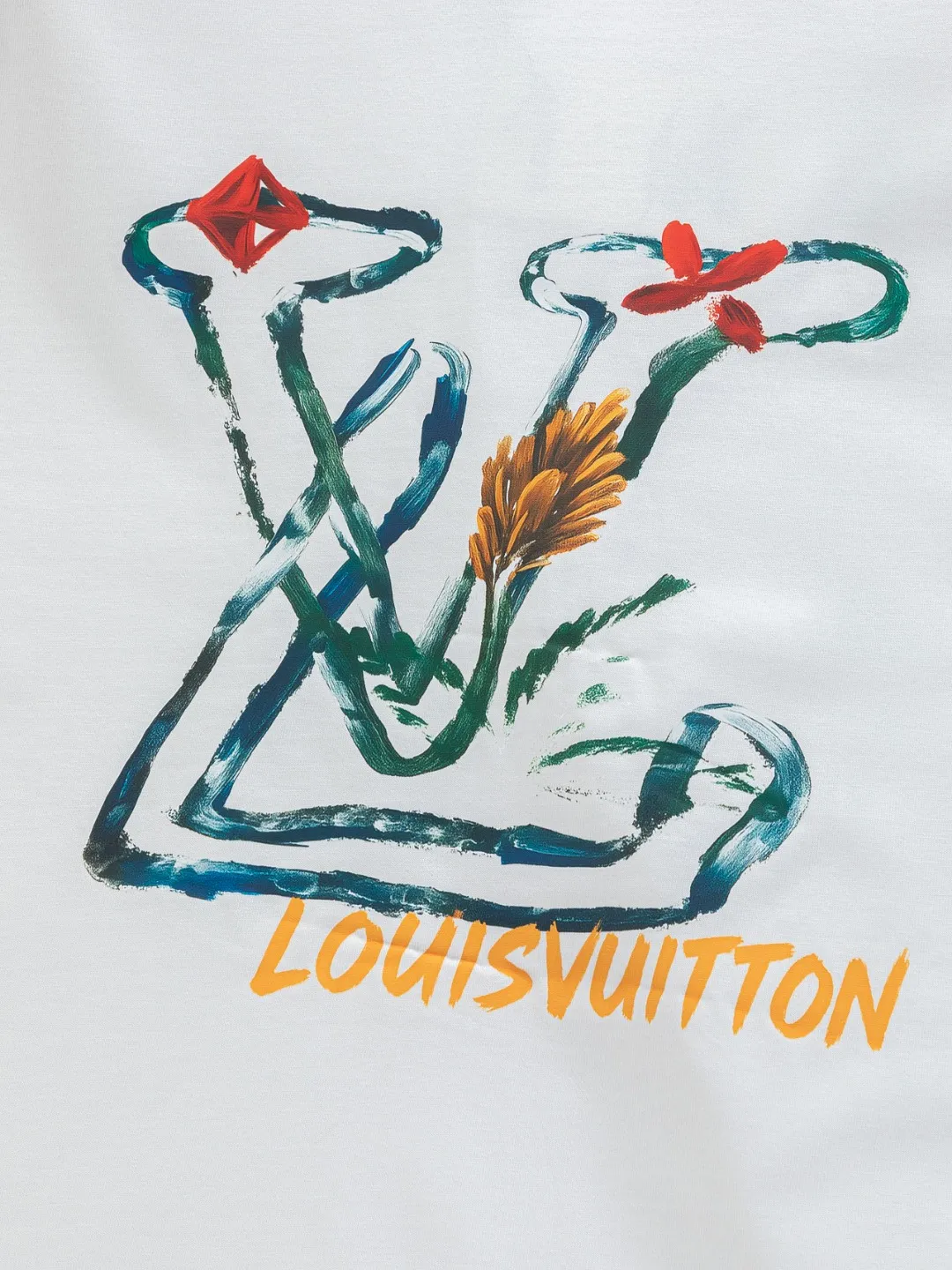 🅿️190 Louis Vuitton 1V LV lv slightly wide version S-XL LV 26ss new products are available at counters simultaneously. Multiple craftsmanship. Small graffiti letter logo on the chest + large graffiti letters logo printing on the back. Round neck short-sleeved T-shirt, same style for men and women! Consigned to one-to-one creation. Synchronized with the official website, pure cotton fabrics at the counter! It is close to the skin and comfortable, durable and easy to wear. It has a classic and simple logo design and meticulous original craftsmanship. Short-sleeves, a must-have item for men, do not appear to be the same for the general public, but must be unique and eye-catching. This LV short-sleeve is all about quality, comfort, the same shape and fashion as always, including fabrics and cutting techniques. All of them have been made with great effort! 320 grams of washed pure cotton fabric, pure cotton is breathable, very refreshing and comfortable for daily wear. The rib knitting on the neckline is smooth and tight, and the neckline will not be skewed if you toss it at will. The loose version, you will find that it looks really good on the upper body. The overall is minimalist and neat, super versatile for daily use! Pair it casually with a pair of pants for a youthful look. A T-shirt will make your outfit crazy. It is a fashionable item that can never go wrong! Color: Black White Size: S-XL Size chart: S: Shoulder width 50-Bust 56-Length 70 M: Shoulder width 52-Bust 57-Length 72 L: Shoulder width 54-Bust 59-Length 74 XL: Shoulder width 56-Bust 62-Length 76